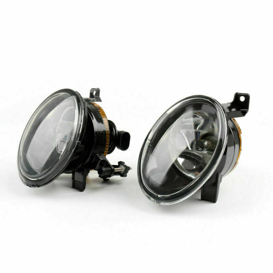ya 1 8.5.1 Pair Of Front Bumper Convex Lens Fog Lights Lamps for VW for Golf for Jetta MK6 for Tiguan C