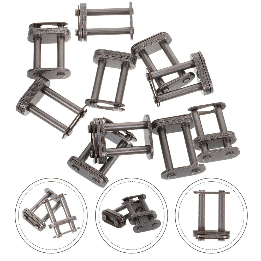 ya 5 8.7 10 Pcs Bicycle Chain Buckle Roller Chains Cargo Lashing Straps Tie