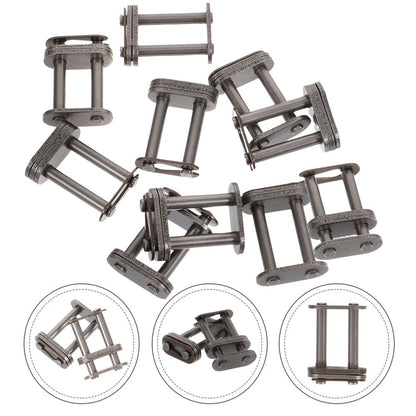 ya 5 8.7 10 Pcs Bicycle Chain Buckle Roller Chains Cargo Lashing Straps Tie