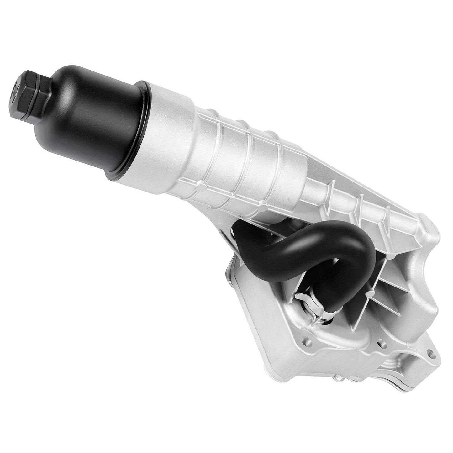 ya 5 8.7 Aluminum Engine Oil Cooler Filter Housing Assembly Adapter with Gasket