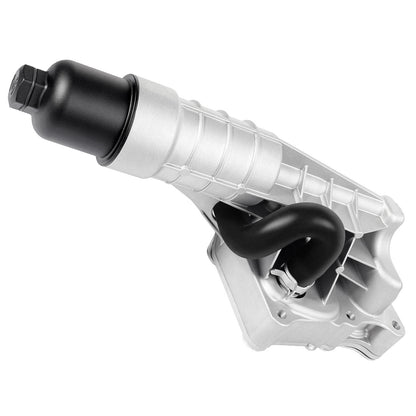 ya 5 8.7 Aluminum Engine Oil Cooler Filter Housing Assembly Adapter with Gasket