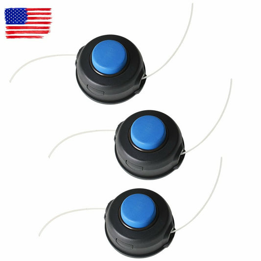 ya 28 3-PACK T25 String Trimmer Head For Husqvarna Weedeater Cutter Line Head Bump