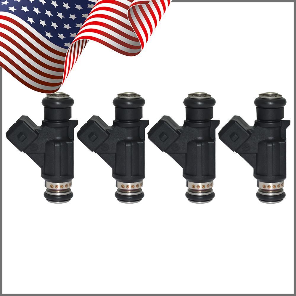 ya 27 7.20 4Pcs New Fuel Injector For 2002-2010 for Mercury For 30 40 50 60 HP EFI 892123002