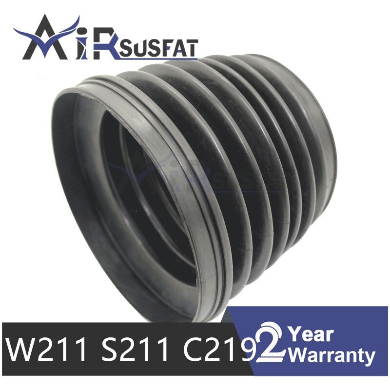ya 1 8.5.4 2X Front Air Suspension Shock Dust Cover Boots for Mercedes W211 S211 RWD AWD