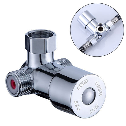 ya 14 Hot Cold Water Mixing Valve Thermostatic Mixer Temperature Control Shower Faucet