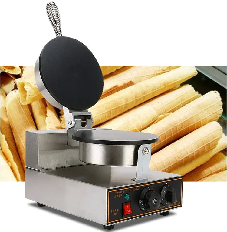 ya 25 220V Egg Waffle Roll Wafer Style/ Ice Cream Cone Making Machine/egg Crispy