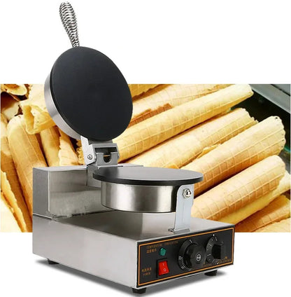 ya 25 220V Egg Waffle Roll Wafer Style/ Ice Cream Cone Making Machine/egg Crispy