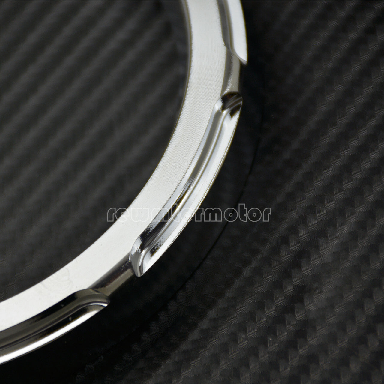 ya 2 6.29 2 Gauge 4 Speedometer Burst Bezel Fit for Harley Touring Trike Chrome 96-2013