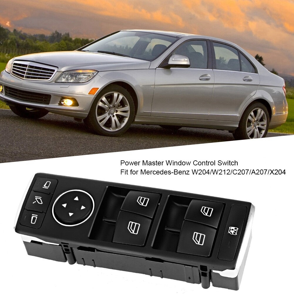 ya 1 8.5.1 Master Power Window Switch for Mercedes E350 E550 E63 AMG C250 C300 GLK350 LEFT