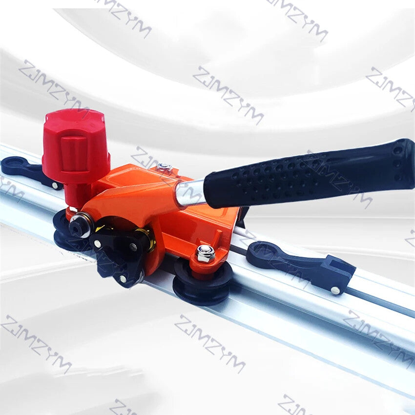ya 25 Large Plate Track Cutting Machine Manual Tile Laying & Tiling Cutter Detachable
