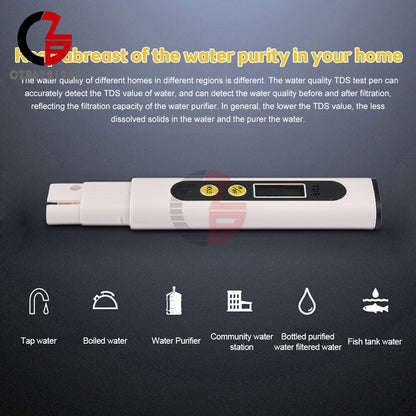 ya 26 Digital Water Quality Test Pen EC TDS Tester PH Meter Water Hardness Purity Test