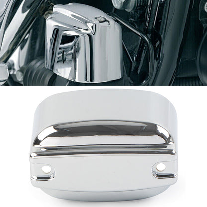 ya 5 8.7 Rear Brake Master Cylinder Cover for Harley Touring Electra Glide 1999-07 Chrome