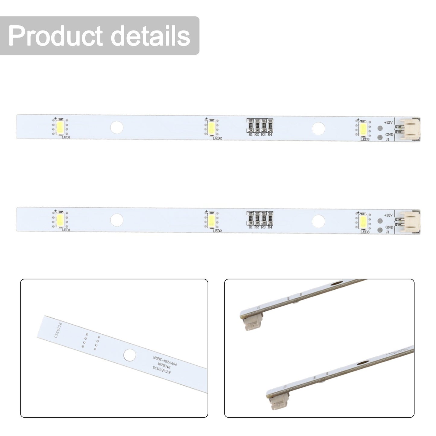 ya 26 2pcs Reigerator Light Strips M Z-162A 1629348 High Quality