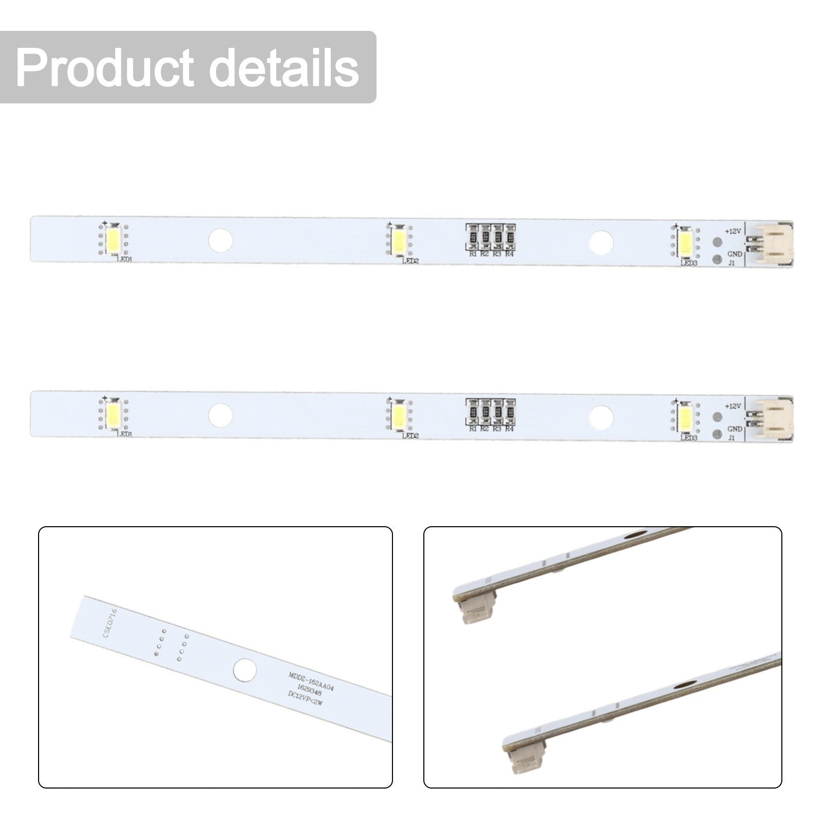 ya 26 2pcs Reigerator Light Strips M Z-162A 1629348 High Quality