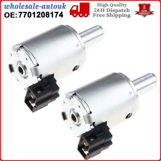 ya 9 6.5.2 2PCS Automatic Gearbox Solenoid Valve 7701208174 257416 for Renault DPO /AL4
