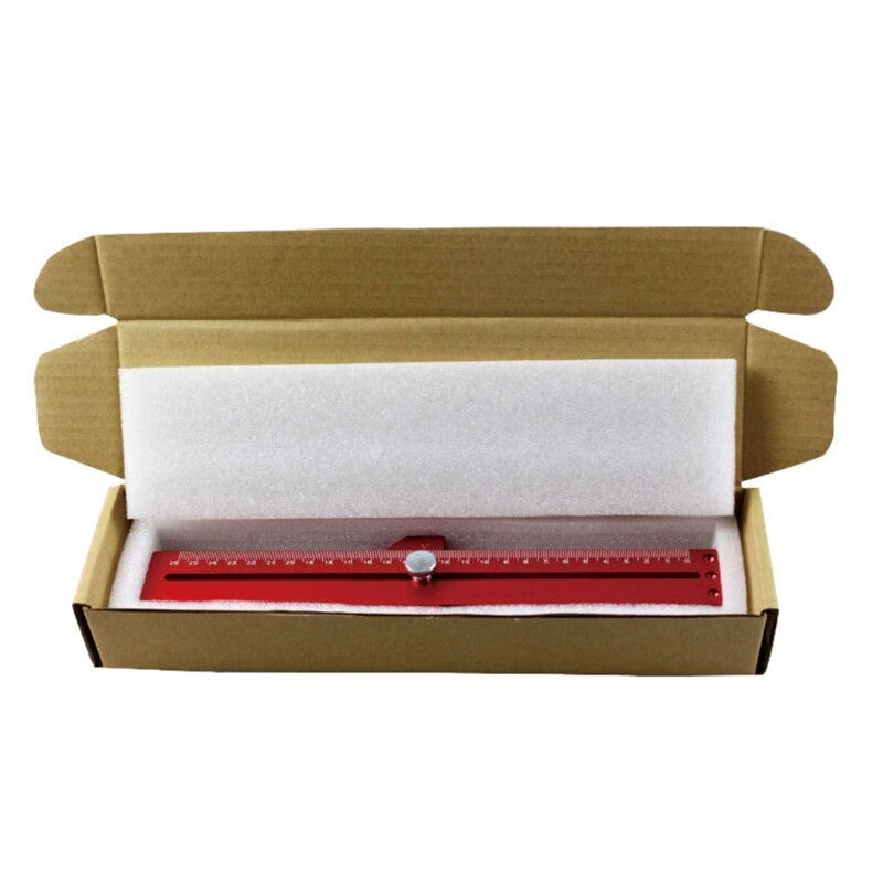 ya 14 Woodworking Measuring Tool Scribering Ruler Vertical Ruler Line Drawing Locator