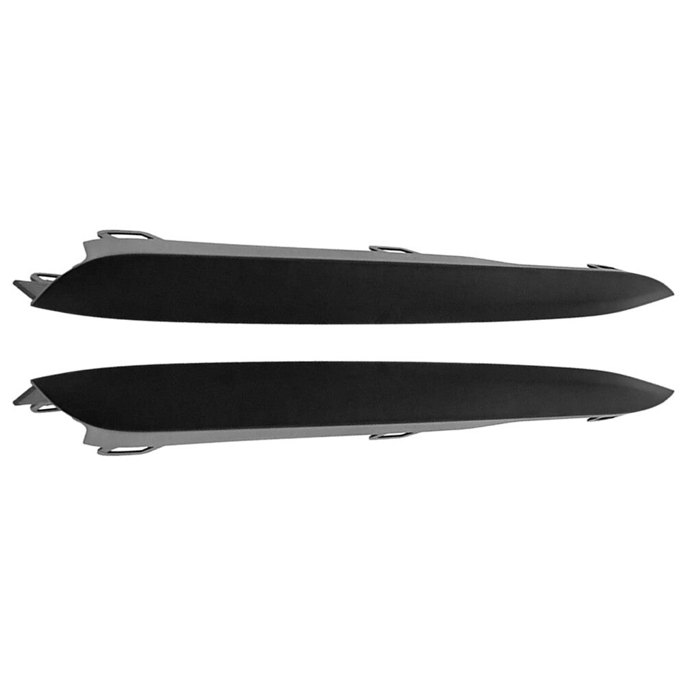 ya 27 6.18.2 2Pcs Front Bumper Grille Molding Left+Right Side For 2016-2018 3-Series F30 F31