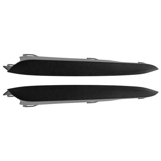 ya 27 6.18.2 2Pcs Front Bumper Grille Molding Left+Right Side For 2016-2018 3-Series F30 F31