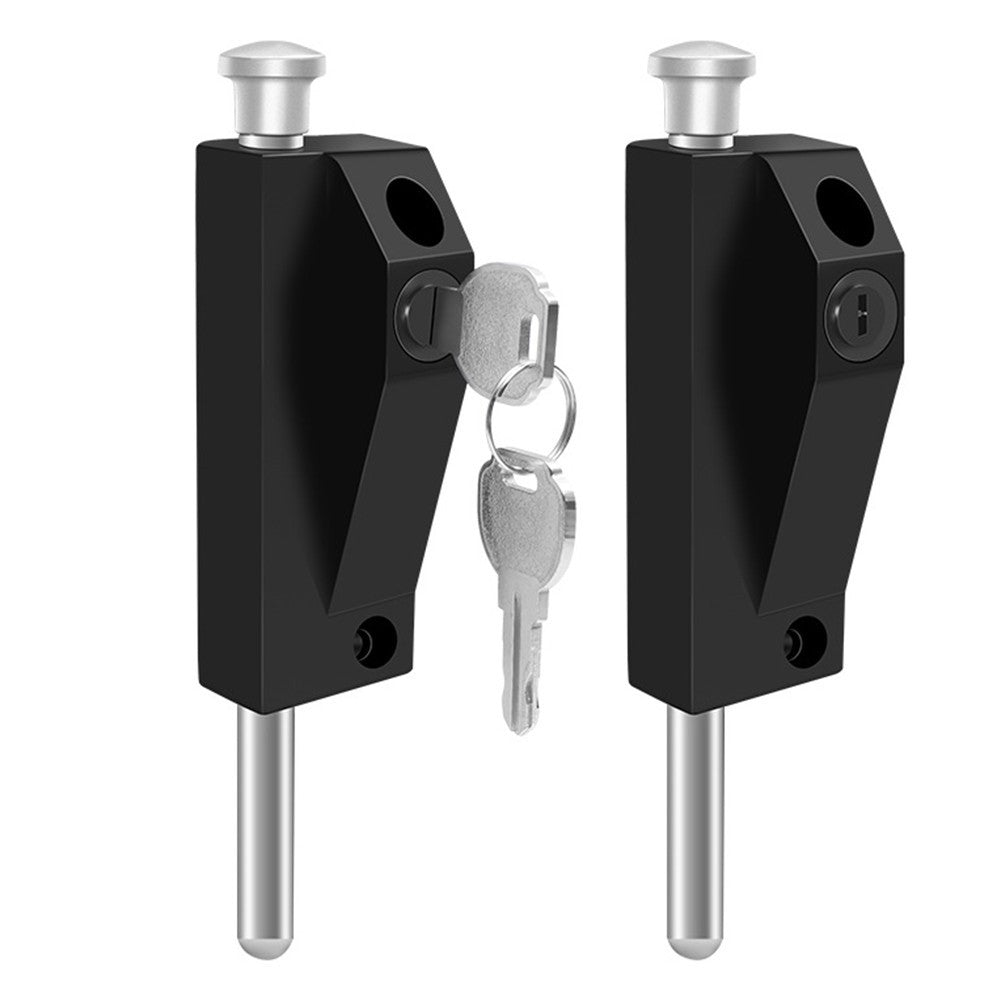 ya 14 Robust Floor Latch Lock with Heavy Duty Rod for Enhanced Door Protion