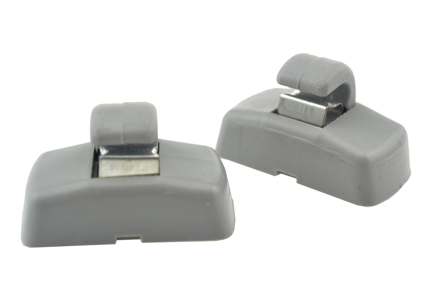 ya 5 8.7 New 2 Pcs for VW for Jetta Beetle Eos for Golf for Passat Grey Sun Visor Clips 3B0857561B