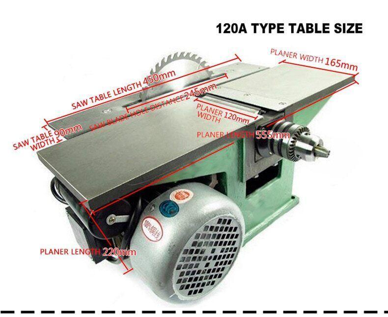 ya 25 Woodworking Planer Multipurpose Machine Tools Desktop Chainsaw Electric Planer 
