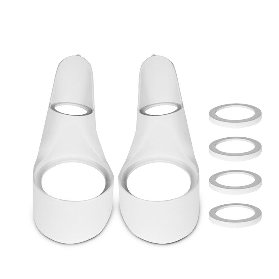 ya 5 8.7 Pair Car Audio Speaker A Column Tweeter Bracket Gasket White for 2 Inch & 4 inch
