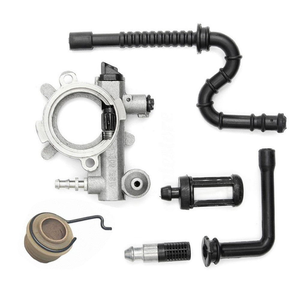 ya 14 Oil Pump Fuel-Filter Worm Rod Pipe For- 034 036 MS360 Chainsaw 1125 640