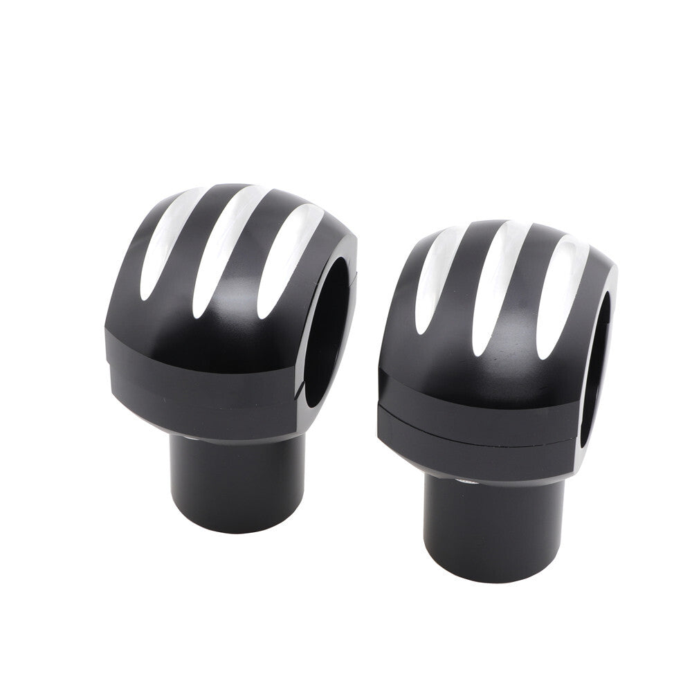 ya 5 8.7 32mm Aluminum Handlebar Riser Bars Mount Clamp for Harley Sportster 883 1200