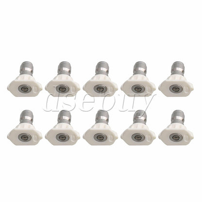 ya 26 10PCS 40 De High Pressure Spray Nozzle Nozzles Tips 1.0/1.2/1.4/1.6/2.0mm