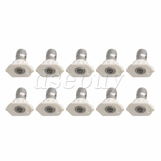 ya 26 10PCS 40 De High Pressure Spray Nozzle Nozzles Tips 1.0/1.2/1.4/1.6/2.0mm
