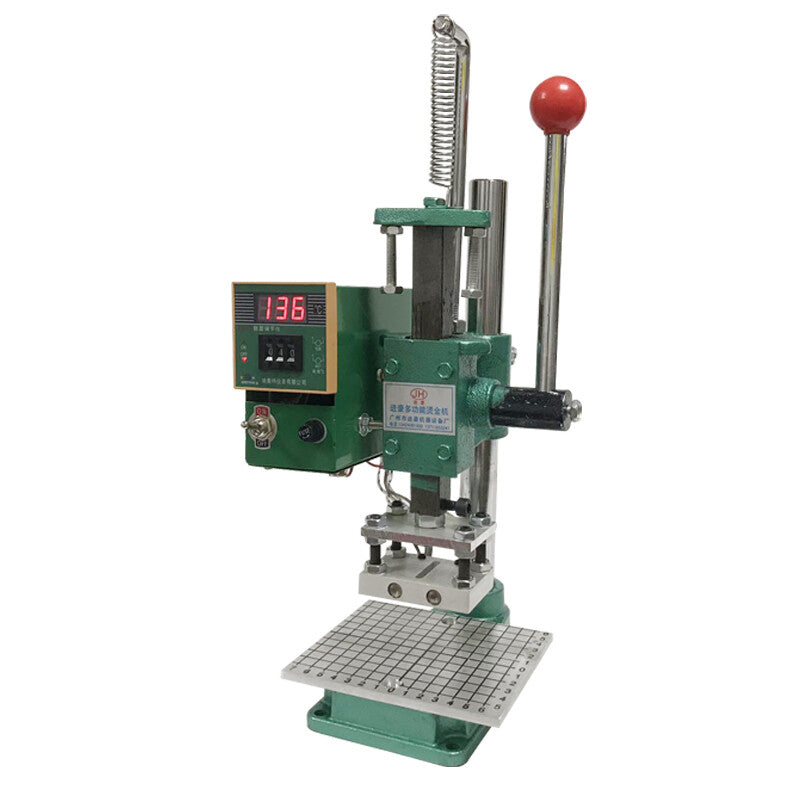 ya 26 7.28.2 Hot Stamping Machine Leather Logo Printing Machine Hot Stamping Creasing Machinea