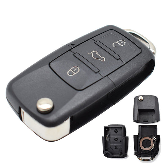 ya 5 6.16 Car Key Case Shell Replacement for VW for Golf /MK6 Polo for Bora Caddy for JETTA Eos for Passat