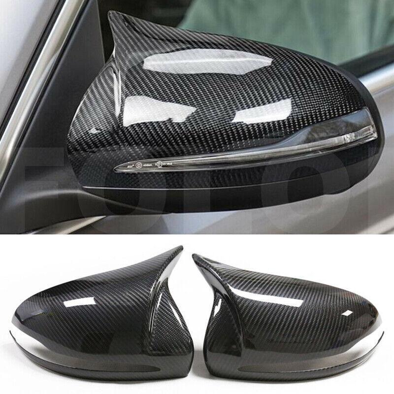 ya 1 8.5.1 Real carbon fiber side mirror cover for W222 W213 W238 W205 AMG X205