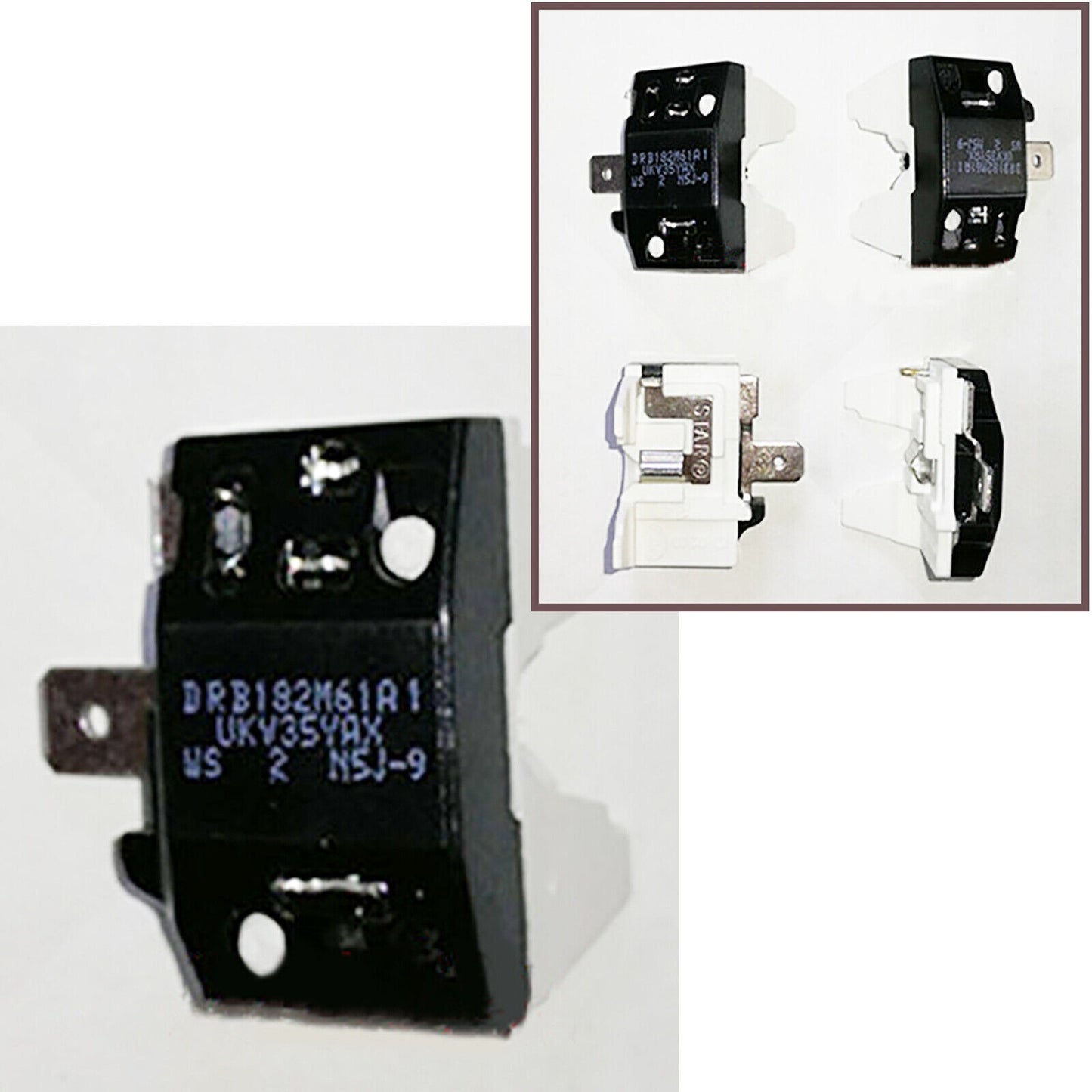 ya 26 Reigerator Overload protor 600A DRB182M61A1 UKV35YAX Flat protor