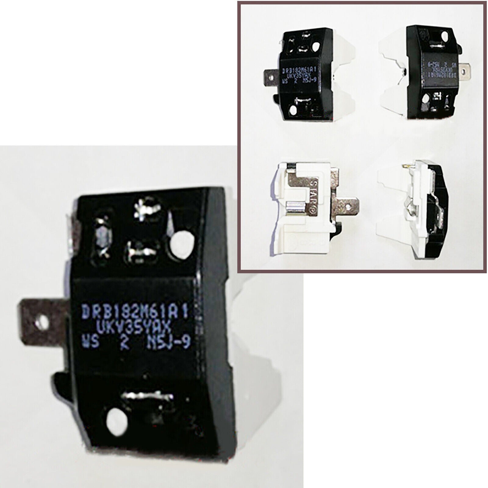 ya 26 Reigerator Overload protor 600A DRB182M61A1 UKV35YAX Flat protor