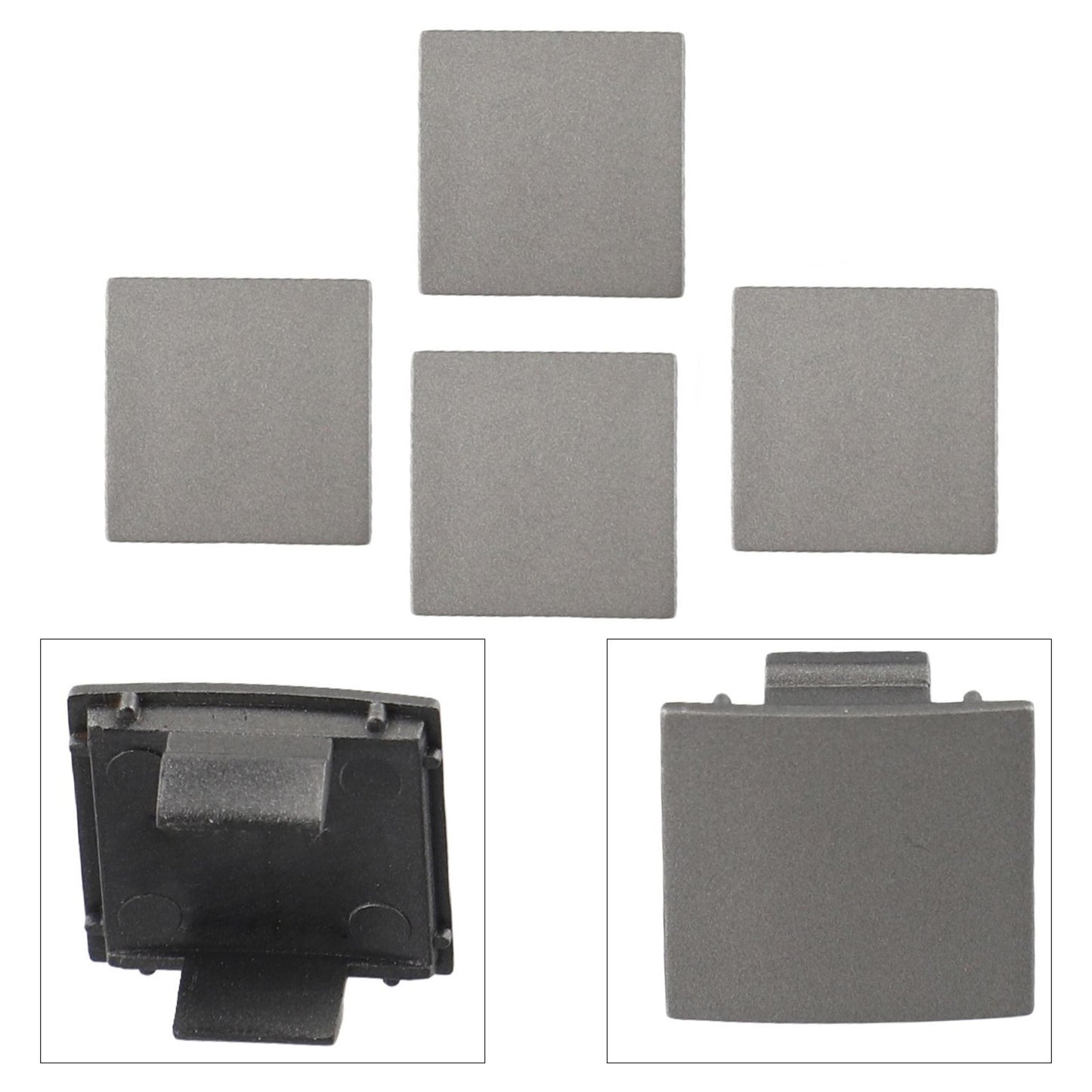 ya 5 8.7 4pcs Door Panel Cover 51417025647 for for BMW 7 Series E65 E66 745i 02-08 Grey