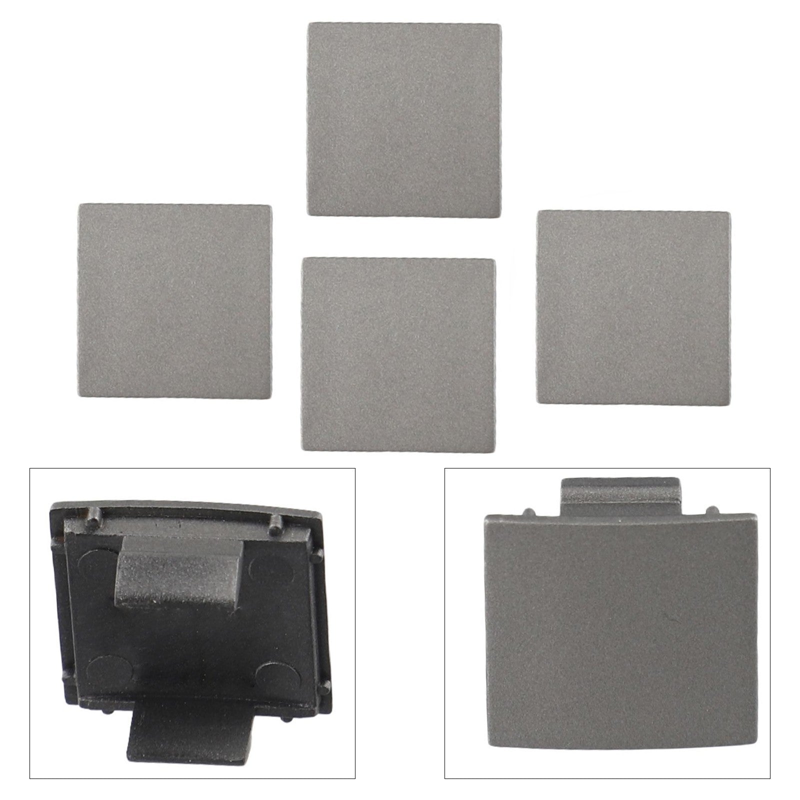 ya 5 8.7 4pcs Door Panel Cover 51417025647 for for BMW 7 Series E65 E66 745i 02-08 Grey