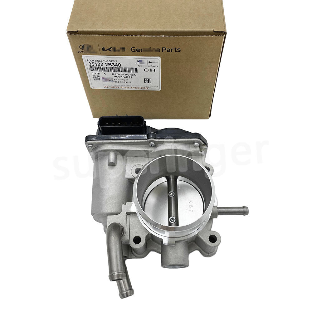 ya 27 7.20 35100-2B340 Throttle body suitable for 16-20 for Kia Forte5 Optima Turbo and for Hyundai for Elantra 1.6L