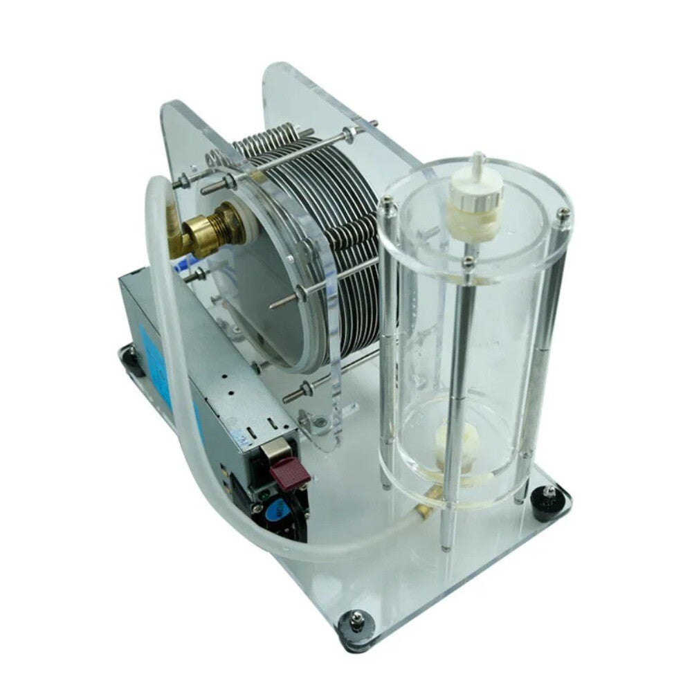 ya 26 Electrolysis Water Machine Glass Heated Hydrogen Water Welded Experimental