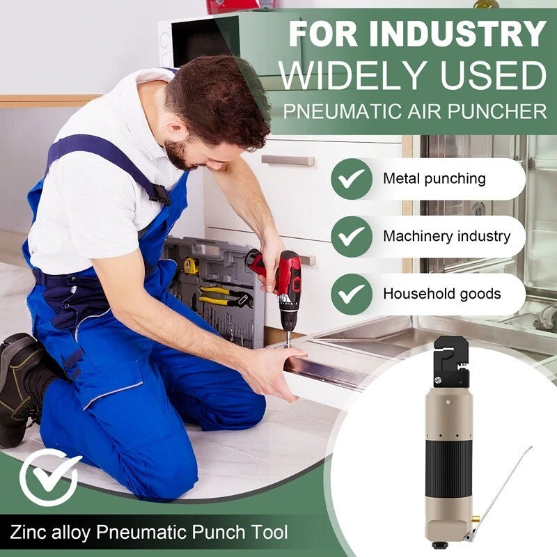 ya 26 Powered Pneumatic Punch Tool Zinc Alloy Pneumatic Punch Tool Edge Setter