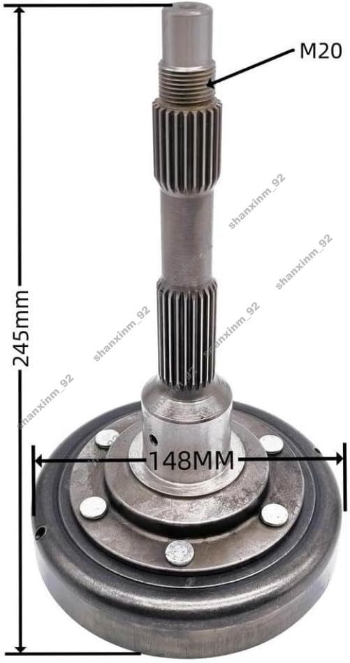 ya 10 5.28.2 Clutch Housing Cover for CF 500 CF188 ATV UTV Quad for Model s 0180-053000 35295