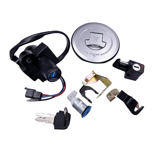 ya 4 6.22 Ignition switch lock set with 2 buttons for SEAT lock Helemt lock for XRV750 Africa Twin