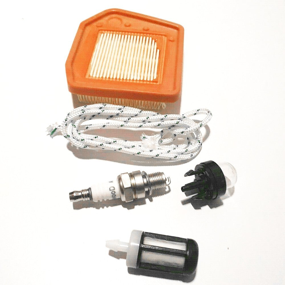 ya 17 Kit For- Trimmers FS240 FS260 FS360 FS410 FS460 Air Fuel Filter Spark Plug
