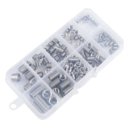 ya 5 8.7 150-piece pack of threaded insert stainless steel spiral M3 M4 M5 M6 M8 thread repair - KiBM