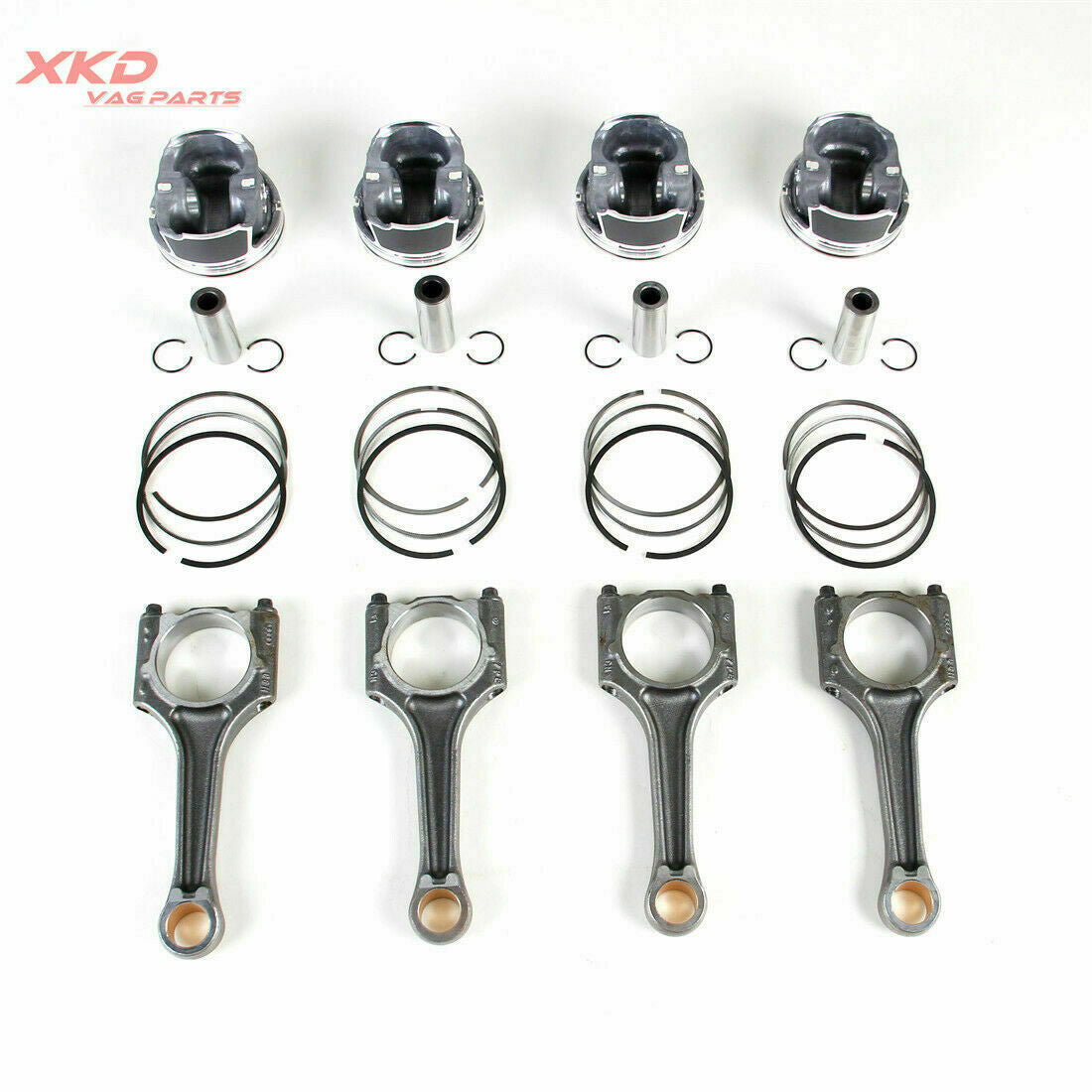 ya 3 6.25.2 EA888 2.0T 21mm 82.51mm Piston Ring &Connecting Rod Fit for VW for Tiguan CCTA CBFA