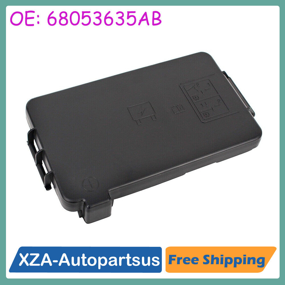 ya 5 8.7 Fuse Box Cover Lid Plastic Black Fit for Dodge for Ram 1500 2500 3500 New 68053635AB