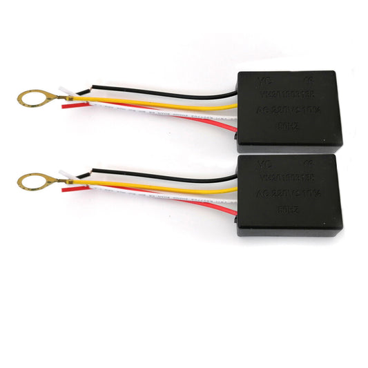 ya 28 2pcs AC 100-240V 3 Way Touch Sensor Switch Control for Lamp Desk Bulb Dimmer