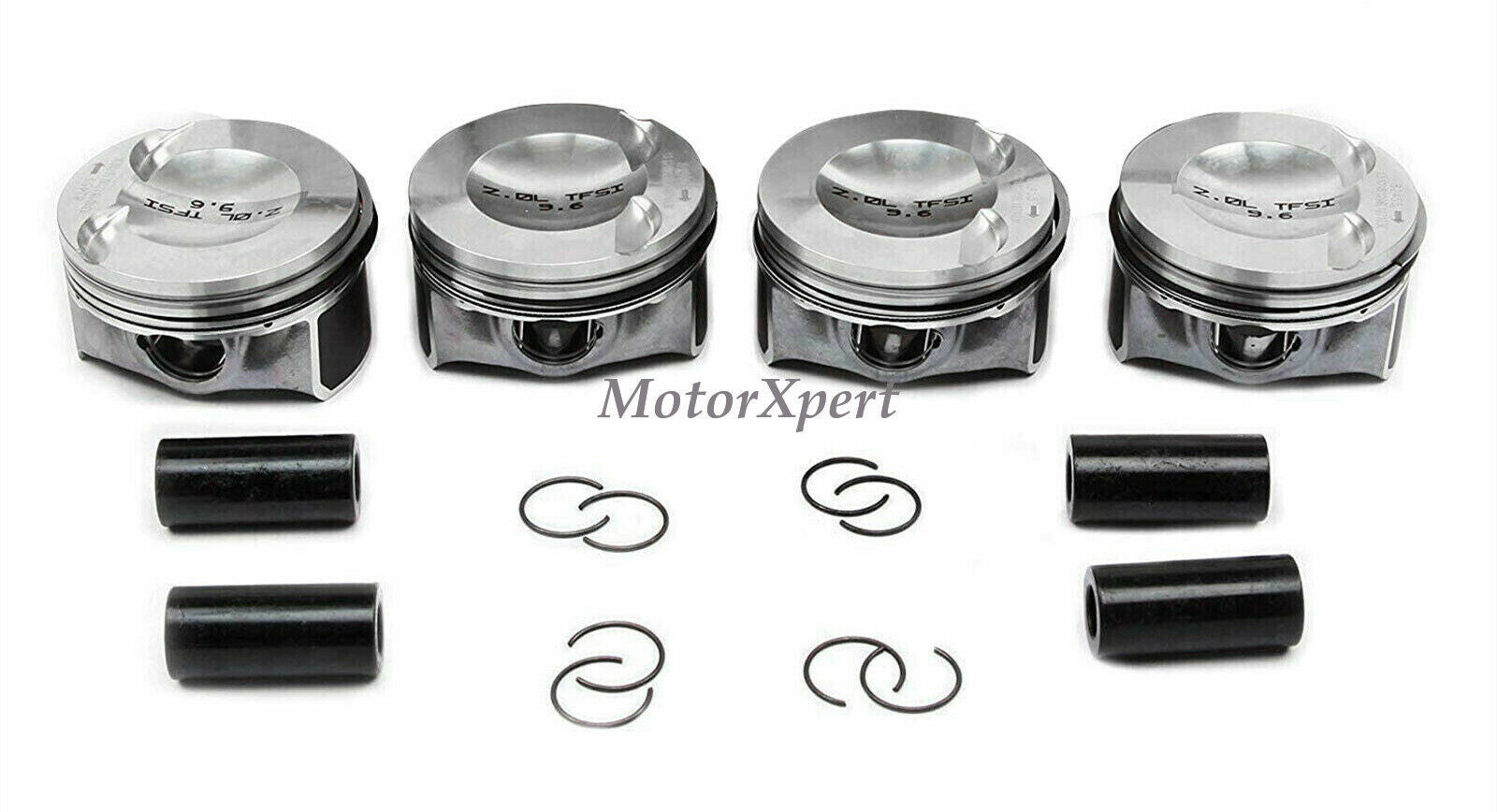 ya 3 6.25.2 4x KS Upgraded 23mm Piston & Rings Set 06H107065DM for Audi A5 A4 for VW for JETTA 2.0T