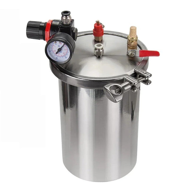 ya 26 2L Dispenser Pressure Tank 304 Stainless Steel Glue Storage Tank Pressure Valve