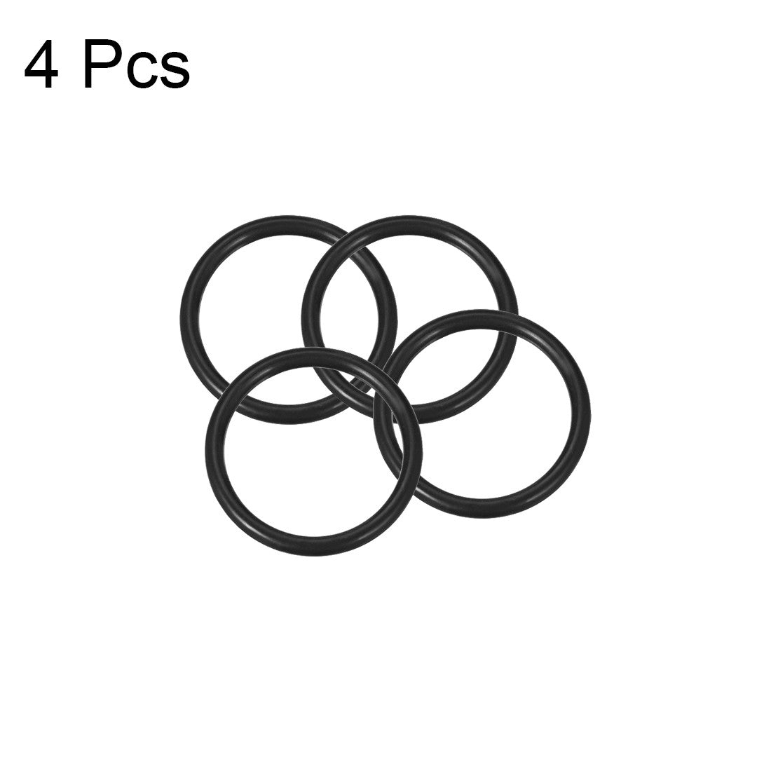 ya 5 8.7 O-Rings Nitrile Rubber 21mmx26mmx2.5mm Seal Rings Sealing Gasket 4pc